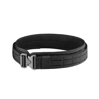 Imagem de Cinto Rigger Extreme Invictus Fasten Molle Laser Cut, Preto, G
