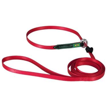 Imagem de Coleira Para Cães Guia Uniificada Prime K9 Spirit 1,5M , Vermelho