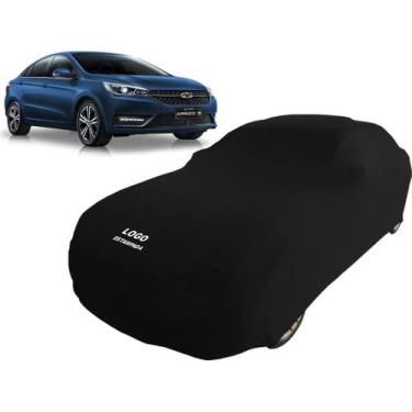 Imagem de Capa Para Carro Chery Arrizo 5 Proteção Contra Riscos - Mz, Preta
