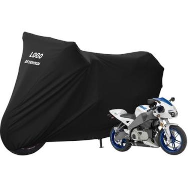 Imagem de Capa Cobrir Moto Buell Firebolt De Tecido Lycra - Mz, Preta