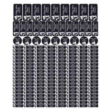 Imagem de 175 Etiquetas Escolares Personalizado Vinil Sereia - Tectoner, SEREIA 