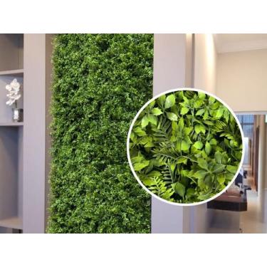 Imagem de 4 Placas Artificiais Realistas Placa 3D Decoração Parede Painel Premiu