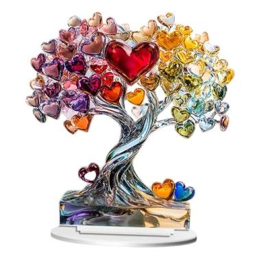 Imagem de rockible Decoração de mesa acrílica exclusiva, fácil instalação, decoração atraente para casa, sinal plano 2D para lareira de canto doméstico, 18.5cmx20cm