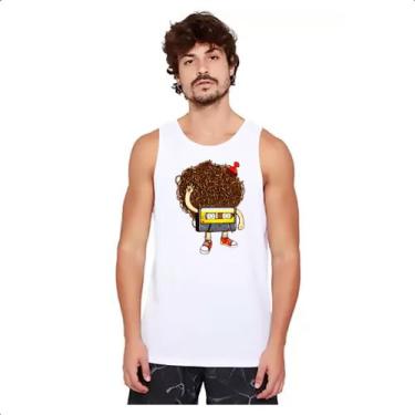 Imagem de Camiseta Regata Fita K7 Black Power - Alearts, GG