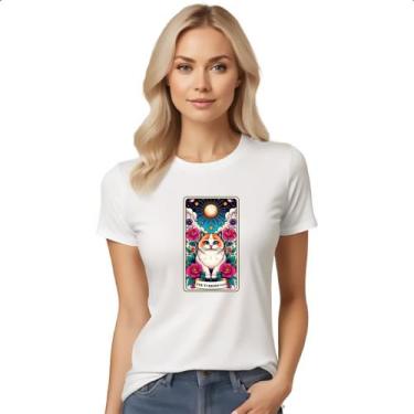 Imagem de Camiseta Baby Look Taro gato Van Turco - Alearts, M