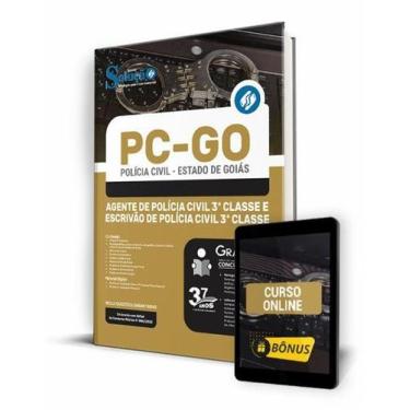 Imagem de Apostila PC-GO - Agente de Polícia Civil 3ª Classe e Escrivão de Políc