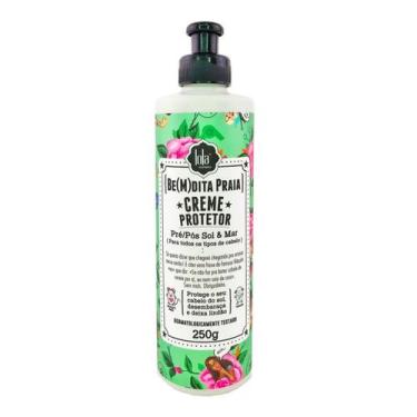 Imagem de Creme Protetor Pré e Pós Sol Lola Cosmetics Bemdita Gree Praia 250g