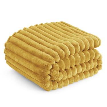Imagem de Cobertor Bedsure Honey Fleece para Sofá - 150x200cm