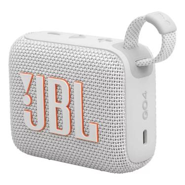 Imagem de Alto-falante Portátil Bluetooth Jbl Go 4 Cor Branco