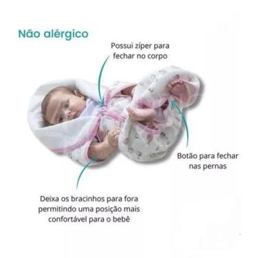 Imagem de Baby Sac Jolitex  Saco de Dormir que se Transforma em Cobertor Manta, 