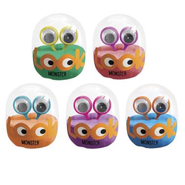 Imagem de Massinha Stiica e Pula Doce Brinquedo Look Monster 14g - Item Variado