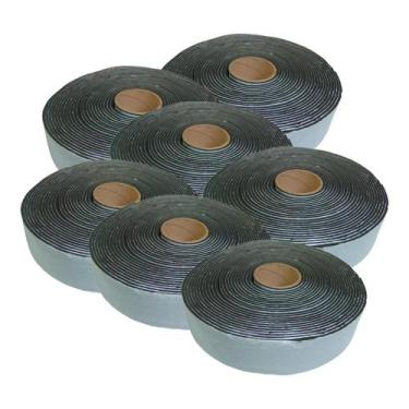Imagem de Fita Isolação Frimann 45mm x 3mm Rolo 10 Metros - Kit Com 7 Rolos