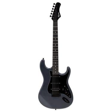Imagem de Guitarra Tagima Sixmart MDSV Metallic Deep Silver Superstrato com Efei