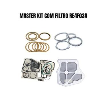 Imagem de Master kit com filtro do câmbio automático re4f03a - TRANSNATION