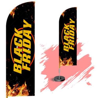 Imagem de Wind Banner Dupla Face 3mt Completo  - Fadrix