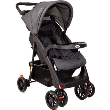 Imagem de Carrinho de Bebe Passeio Passear Baby Atena Reversivel Preto