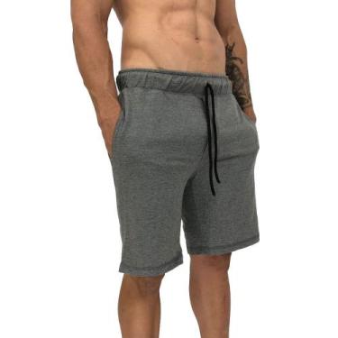 Imagem de Bermuda MXD Conceito Moletinho Classico Cores Basic Social, Mescla esc