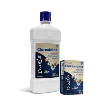 Imagem de K 3983- 5295- Shampoo 500ml + Sabonete Clorexidina Dugs - Geral