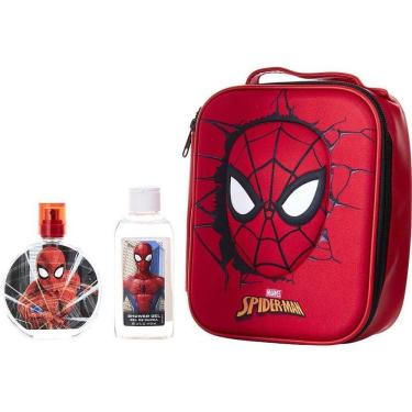 Imagem de Perfume Masculino Marvel Spiderman Edt Spray 100 ml & Gel De Banho
