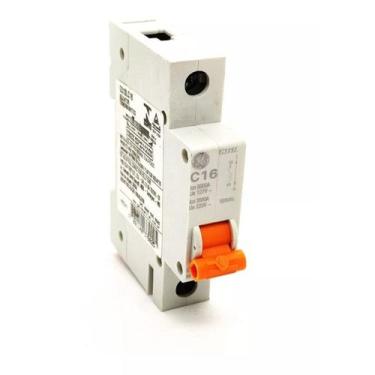 Imagem de Disjuntor Monofásico GE 16A 220V Curva C 5kA - G31SLC16 - Abb