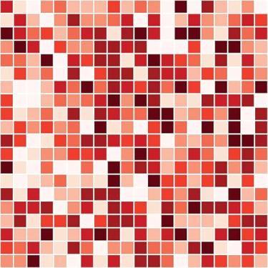 Imagem de Papel De Parede Pastilhas Vermelha Vinho Autocolante 5m