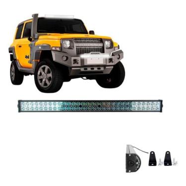 Imagem de Barra Farol Auxiliar Milha Led Foco 30º Off Road 180w 80cm - BRIWAX