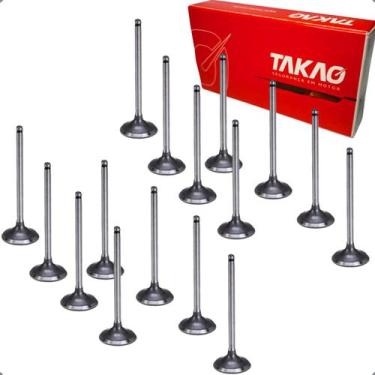 Imagem de Kit Válvulas Admissão Escape Takao Mistubishi Pajero TR4 IO Lancer Col
