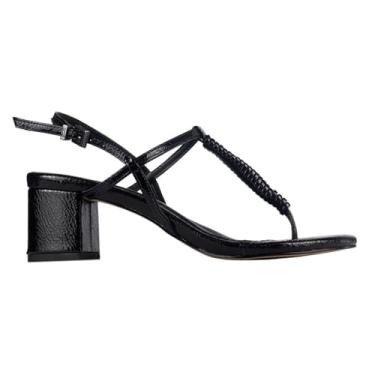 Imagem de Sandália Santa Lolla Verniz Salto Bloco Soft