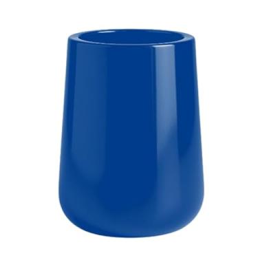 Imagem de Vaso Fibra De Vidro Decorativo Paris P 45cm (AZUL METALICO)