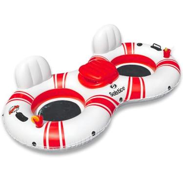Imagem de Solstice Super Chill River Tube Double Duo com jangada inflável térmica, multicolorida, tamanho único