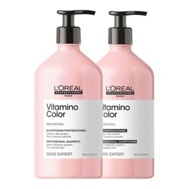 Imagem de Kit Loreal Vitamino Color - Shampoo E Condicionador 750ml