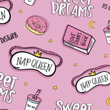 Imagem de Papel De Parede 10m Adesivo Donut Lavável Sonho Doce