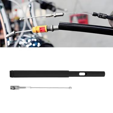 Imagem de XIDAODIT Cabo de embreagem extensão de cabo de embreagem para guidão de motocicleta compatível com modelos Harley 2021-2023 Touring, 18-23 Softails, 21-23 Dynas (15.2 cm)