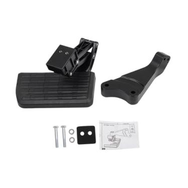 Imagem de JicSuXi Degrau traseiro para caçamba de caminhão 75302-01A Degrau retrátil de alto desempenho e fácil instalação para substituição para F150