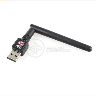 Imagem de Antena Usb 2.0 Receptor De Wifi Wireless Internet Sem Fio 1200Mbps 802.Inn Pc Notebook 67