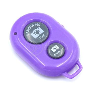 Imagem de Controle Remoto Disparador Fotos Bluetooth Selfie - Roxo Nº3