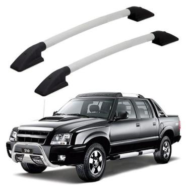 Imagem de Rack Teto Longarina S10 2010 2011 Prata Parafu. Cabine Dupla - Solar