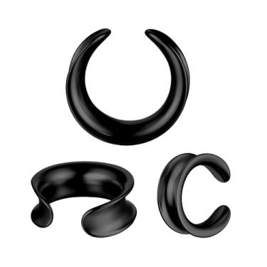 Imagem de LOMISS ALARGADOR AÇO CIRÚRGICO PVD DE ENCAIXE (PRETO, 8MM)