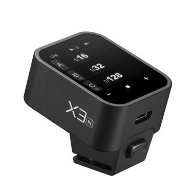 Imagem de Acionador de flash sem fio Godox X3 X3-N X3N para câmeras Nikon