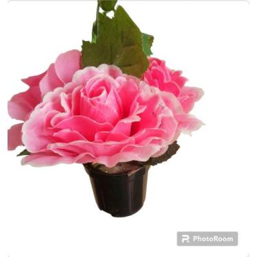 Imagem de Buquê de flores artificial - MdM , Branco