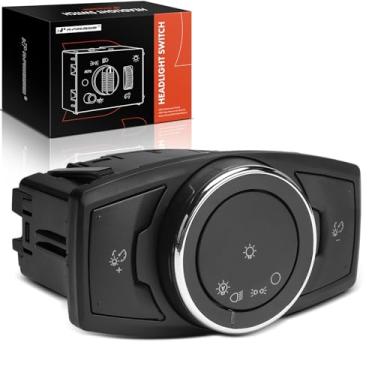 Imagem de A-Premium Substituição do interruptor de farol para Ford Fusion 2013-2020 Mustang 2015-2023 Ranger E-350 E-450 F-250 Super Duty F-350 Super Duty F-650 F-750, com faróis de neblina