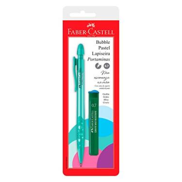 Imagem de Lapiseira Bubble Pastel 0.7mm, Faber-Castell, Verde Água, com Grafite
