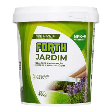 Imagem de Forth Jardim, Adubo Jardim, Plantas, Fertilizante, Nutrição Equilibrada, NPK, Fórmula Granulada, Gramados, Arbustos, Árvores, Plantas Ornamentais, Balde de 400g