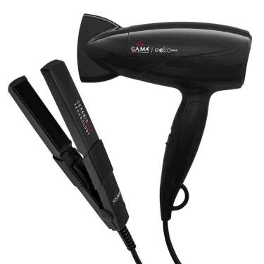 Imagem de Kit Portátil Secador Eolic Travel E Prancha Mini Bivolt
