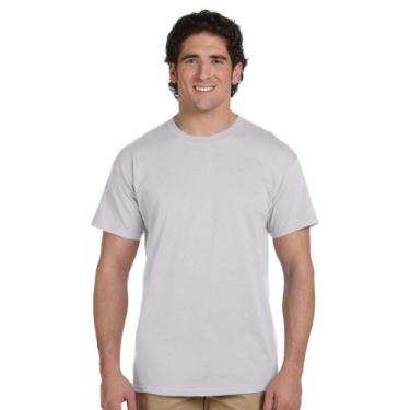 Imagem de Hanes Camiseta masculina ComfortBlend® EcoSmart® gola redonda, Oxford cinza, M