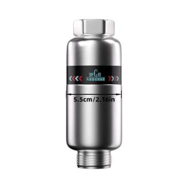 Imagem de Aquecedor De Água Em Aço Inoxidável, Filtro Frontal, Máquina De Lavar,