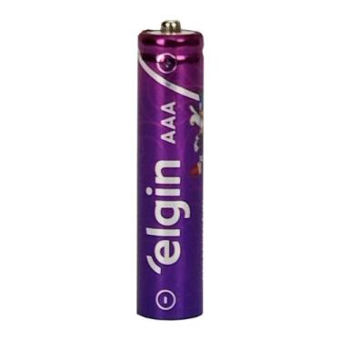 Imagem de Pilha recarregavel aaa1000 mah- elgin (cartela c/ 4), 4