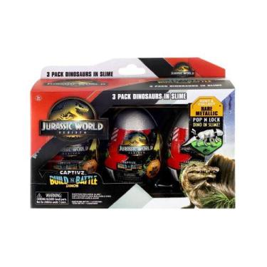 Imagem de Jurassic Captivz Rebirth 3 Peças - Fun Divirta-se