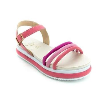Imagem de Sandália Infantil Menina Mini Sua Cia 9132.51408 - Rosa-Feminino