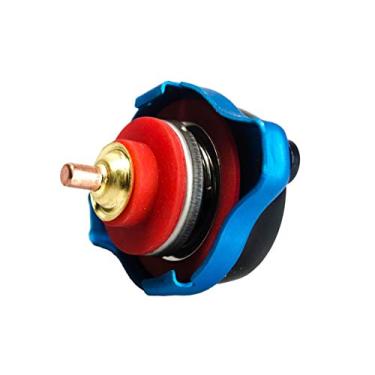 Imagem de aqxreight Tampa do Carro Com Medidor de Temperatura 0././.3 Medidor de Temperatura Tampa do Carro Termoestático é o único, Mas Papel Maior Pressão Segurança Cobertura Com Tempe (Impown)